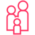 ikon för Bilda familj